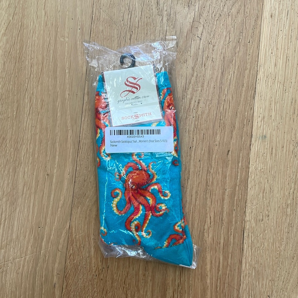New octopus socks